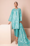 Khaadi A22171 Blue Summer Lawn 2022 Online Shopping