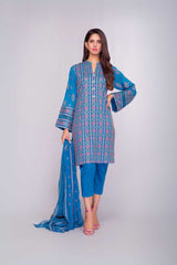 Bareeze Ethnic Flora Ch2716 Ferozi Collection 2021