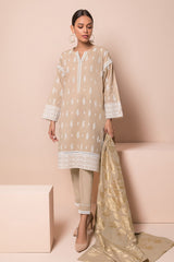 Aca22203 Beige Khaadi Summer Collection 2022 Online Shopping