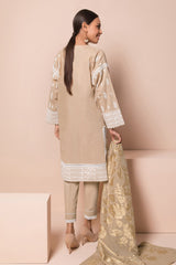 Aca22203 Beige Khaadi Summer Collection 2022 Online Shopping