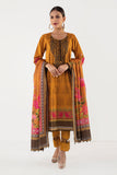 Khaadi ACA22218 Yellow Eid Lawn Collection 2022 Online Shopping