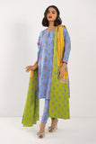 Khaadi ACA22222 Yellow Eid Lawn Collection 2022 Online Shopping