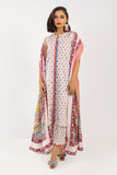 Khaadi ACA22223 White Eid Lawn Collection 2022 Online Shopping