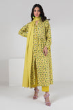 Khaadi A C ACA22312 Yellow Cambric Lawn 2022 Online Shopping