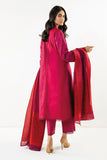 Khaadi A C ACO22205 Maroon Cambric Lawn 2022 Online Shopping