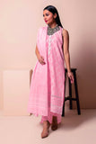 Aj22103 Pink Khaadi Online Spring Summer 2022