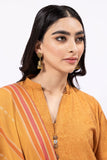 Khaadi Fabrics 3 Piece Suit, MUSTARD Festive Pret Formals Online Shopping