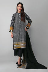 Ak21402 Black Khaadi Winter 2021