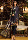 Al Zohaib Embroidered Linen Winter Collection Design 01 2019