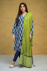 Ala22201 Blue Khaadi Summer Collection 2022 Online Shopping