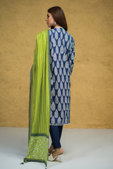 Ala22201 Blue Khaadi Summer Collection 2022 Online Shopping