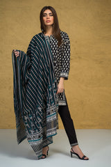 Ala22204 Black Khaadi Summer Collection 2022 Online Shopping