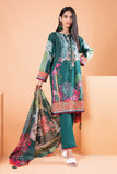 Ala22221 Green Khaadi Summer Collection 2022 Online Shopping