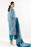 Khaadi A L ALA22265 Blue Cambric Lawn 2022 Online Shopping