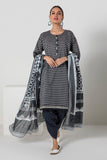 Khaadi A L ALA22301 Black Cambric Lawn 2022 Online Shopping