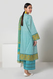 Khaadi A L ALA22301 Blue Cambric Lawn 2022 Online Shopping