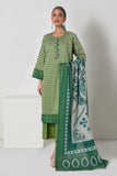Khaadi A L ALA22302 Green Cambric Lawn 2022 Online Shopping