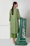 Khaadi A L ALA22302 Green Cambric Lawn 2022 Online Shopping