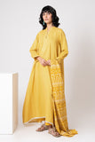 Khaadi A L ALA22342 Yellow Cambric Lawn 2022 Online Shopping