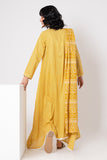 Khaadi A L ALA22342 Yellow Cambric Lawn 2022 Online Shopping