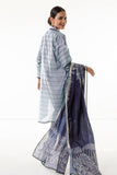 Khaadi A L ALA22343 Blue Cambric Lawn 2022 Online Shopping