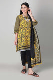 Khaadi Alk20418 Yellow Winter Collection 2020