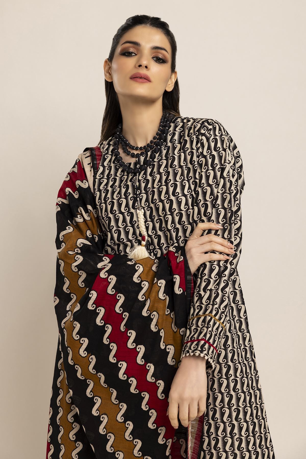 Winter Khaadi Suits Khaadi Fabrics Piece Suit Printed Embroidered