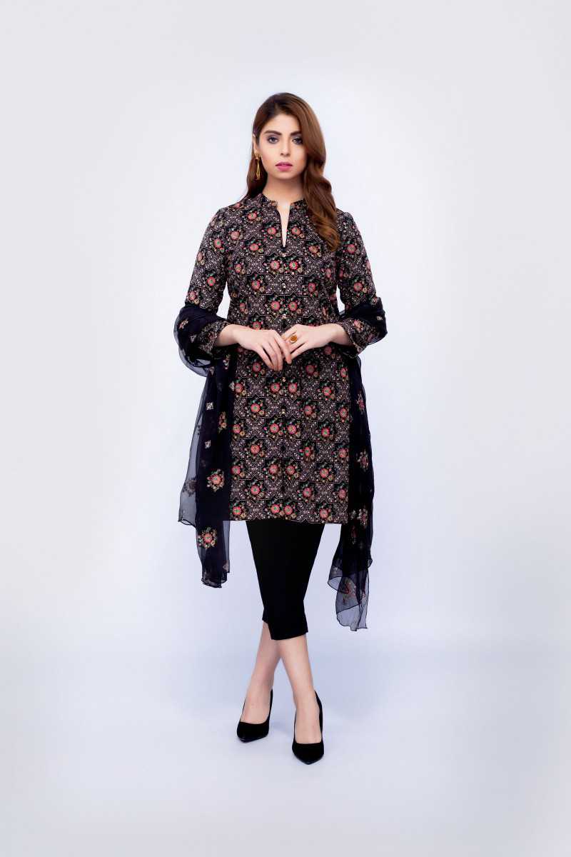 Bareeze Ethnic Elegance 1 Ch2756 Black Collection 2021