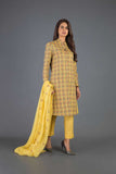 Bareeze Ethnic Charm Ch3089 Yellow Collection 2021