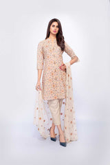 Bareeze Boho Village Bnl564 Beige Collection 2021