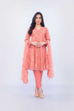 Bareeze Precisian Floral Mc578 Orange Collection 2021