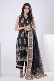 Khaadi ASl22201 Black Eid Lawn Collection 2022 Online Shopping