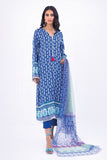 Khaadi A V AV22204 Blue Cambric Lawn 2022 Online Shopping