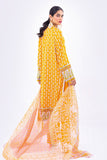 Khaadi A V AV22204 Yellow Cambric Lawn 2022 Online Shopping