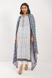 Khaadi A V AV22209 Blue Cambric Lawn 2022 Online Shopping