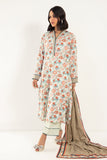 Khaadi A V AV22210 Beige Cambric Lawn 2022 Online Shopping