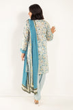 Khaadi A V AV22210 Blue Cambric Lawn 2022 Online Shopping