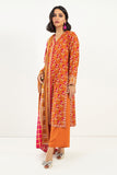 Khaadi A V AV22212 Orange Cambric Lawn 2022 Online Shopping