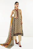 Khaadi A V AV22213 Beige Cambric Lawn 2022 Online Shopping