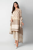 Khaadi B210215 Beige Summer Lawn 2021