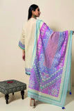 B22106 White Khaadi Online Spring Summer 2022