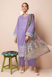 Khaadi B22111 Purple Summer Lawn 2022 Online Shopping