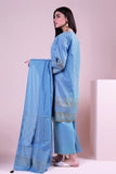 B22121 Blue Khaadi Online Spring Summer 2022