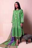 Bch22102 Green Khaadi Online Spring Summer 2022