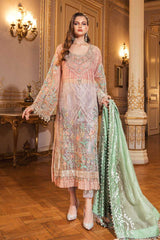 Maria B Fresh Peach BD03 Wedding Edition 2020