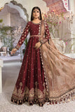 Maroon and Salmon pink BD-2204 Maria B Heritage Edition 2021