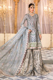 Maria B Pearl Blue and Ash Pink (BD-2403) Heritage Eid Collection 2022 Online Shopping