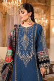Maria B Midnight Blue (BD-2407) Heritage Eid Collection 2022 Online Shopping