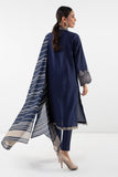 Khaadi B D BDO22208 Blue Cambric Lawn 2022 Online Shopping