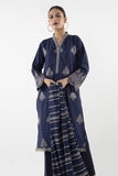 Khaadi B D BDO22208 Blue Cambric Lawn 2022 Online Shopping